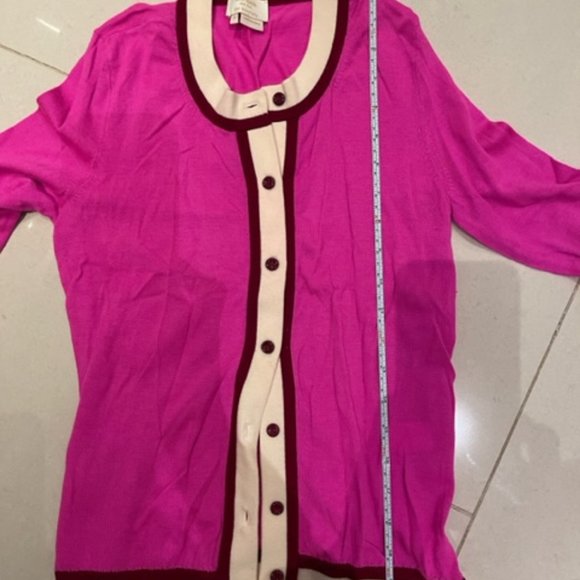 Kate Spade 3/4 sleeve cardigan - Picture 7 of 10